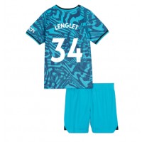 Fotbalové Dres Tottenham Hotspur Clement Lenglet #34 Dětské Alternativní 2022-23 Krátký Rukáv (+ trenýrky)